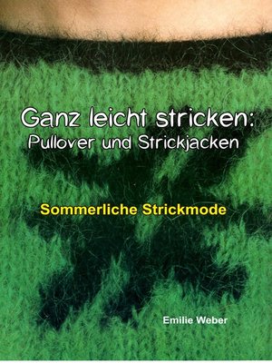 cover image of Ganz leicht stricken--Pullover und Strickjacken